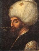 Paolo Veronese Portrait of Mehmed II by Italian artist Paolo Veronese. oil